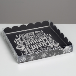 Изображение Коробка для пряников и печенья «Подарок», 21 × 21 × 3 см